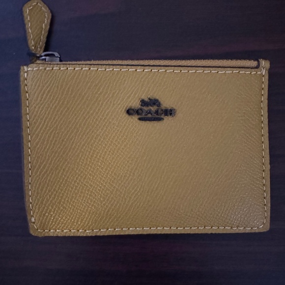 Coach wallet card holder with key ring - Picture 2 of 5